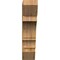 Ekena Millwork Balboa Slat Rough Sawn Bracket, Western Red Cedar, 6"W x 26"D x 26"H BKT06X26X26BOA06RWR - alternate 2